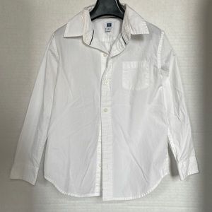 Janie & Jack special occasion White Cotton shirt size 5